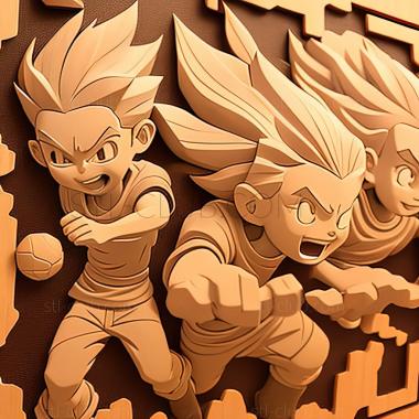 3D модель St Inazuma Eleven Heroes Great Road игра (STL)